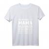 Damen Mein Name Ist Mama - Witziges Muttertag Geschenk für Zwillingsmamas mit V-Ausschnitt