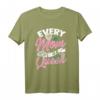 Muttertagsgeschenk für Mothers Day - Damen Baby T-Shirt mit Mutterliebe, perfekt für Mütter, Omas & Damen, die ihre Liebe feiern