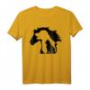 Niedliches Pferde-T-Shirt für Hunde und Katzen – Lustiges Geschenk für Tierliebhaber zum Muttertag, Geburtstag, Halloween & Erntedankfest