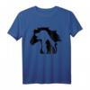 Niedliches Pferde-T-Shirt für Hunde und Katzen – Lustiges Geschenk für Tierliebhaber zum Muttertag, Geburtstag, Halloween & Erntedankfest