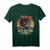 Best Cat Mom Ever Retro Vintage T-Shirt – Perfektes Muttertagsgeschenk für Katzenliebhaberinnen und Tiermütter 2023
