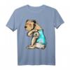HapDeer Lover Geschenk T-Shirt - Lustiges Pit Bull Hund Motiv für Mama, Valentinstag & Muttertag
