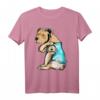 HapDeer Lover Geschenk T-Shirt - Lustiges Pit Bull Hund Motiv für Mama, Valentinstag & Muttertag
