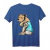 HapDeer Lover Geschenk T-Shirt - Lustiges Pit Bull Hund Motiv für Mama, Valentinstag & Muttertag