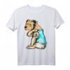 HapDeer Lover Geschenk T-Shirt - Lustiges Pit Bull Hund Motiv für Mama, Valentinstag & Muttertag