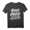 Lustiges Oma T-Shirt mit Spruch 'Omas sind wie Mamas Nur mit Puderzucker' – Perfekt zum Muttertag & Omatag für Enkelkinder