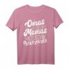 Lustiges Oma T-Shirt mit Spruch 'Omas sind wie Mamas Nur mit Puderzucker' – Perfekt zum Muttertag & Omatag für Enkelkinder