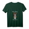 Damen Mom of Boys Dead Tired Totenkopf T-Shirt mit V-Ausschnitt – Lustiges Muttertagsgeschenk für Mütter und Großmütter