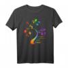 Garten Blumen Natur Regenbogen Lebensfreude Muttertag T-Shirt – Positives Design für jeden Anlass, Geschenkidee für Freunde & Familie