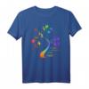 Garten Blumen Natur Regenbogen Lebensfreude Muttertag T-Shirt – Positives Design für jeden Anlass, Geschenkidee für Freunde & Familie