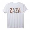 Zaza Leopardenmuster Mama & Oma lustiges Muttertags-T-Shirt – Perfektes Geschenk für Zaza, Mema & Oma mit Humor