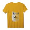 Süßes Akita Inu Hundemama T-Shirt mit V-Ausschnitt – Perfektes Muttertagsgeschenk für Hundeliebhaberinnen und Akita Inu Besitzer