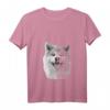 Süßes Akita Inu Hundemama T-Shirt mit V-Ausschnitt – Perfektes Muttertagsgeschenk für Hundeliebhaberinnen und Akita Inu Besitzer