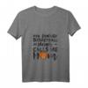 Damen My Favorite Basketball Player Calls me Mom - Muttertags-T-Shirt mit V-Ausschnitt, perfektes Geschenk für Basketballfans und Mütter