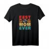 Best Dog Mom Ever Retro Vintage Shirt für Mütter, Oma & Tierliebhaber – Perfektes Geschenk zum Muttertag, Geburtstag & besonderen Anlässen