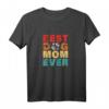 Best Dog Mom Ever Retro Vintage Shirt für Mütter, Oma & Tierliebhaber – Perfektes Geschenk zum Muttertag, Geburtstag & besonderen Anlässen