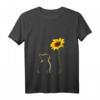 Damen Best Cat Mom Ever Sonnenblumen T-Shirt – Perfektes Muttertagsgeschenk für Katzenliebhaberinnen und Sonnenblumenfans