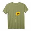 Damen Best Cat Mom Ever Sonnenblumen T-Shirt – Perfektes Muttertagsgeschenk für Katzenliebhaberinnen und Sonnenblumenfans
