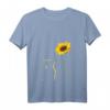 Damen Best Cat Mom Ever Sonnenblumen T-Shirt – Perfektes Muttertagsgeschenk für Katzenliebhaberinnen und Sonnenblumenfans