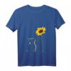 Damen Best Cat Mom Ever Sonnenblumen T-Shirt – Perfektes Muttertagsgeschenk für Katzenliebhaberinnen und Sonnenblumenfans