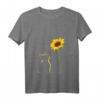 Damen Best Cat Mom Ever Sonnenblumen T-Shirt – Perfektes Muttertagsgeschenk für Katzenliebhaberinnen und Sonnenblumenfans