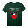 Hab Dich Sooo Doll Lieb Pinguin T-Shirt – Witziges Valentinstag & Muttertag Geschenk für Partner, Familie & Freunde