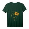 Damen Best Cat Mom Ever Sonnenblumen Katzenmama T-Shirt mit V-Ausschnitt – Perfektes Geschenk zum Muttertag, Geburtstag und Weihnachten für Katzenliebhaberinnen
