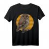 Steinkauz Eulenmotiv Tiermotiv Vogelmotiv Waldtier Natur Eule T-Shirt – Perfekt als Geschenk für Eulen- und Vogel-Liebhaber zum Geburtstag und Weihnachten