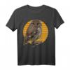 Steinkauz Eulenmotiv Tiermotiv Vogelmotiv Waldtier Natur Eule T-Shirt – Perfekt als Geschenk für Eulen- und Vogel-Liebhaber zum Geburtstag und Weihnachten