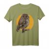 Steinkauz Eulenmotiv Tiermotiv Vogelmotiv Waldtier Natur Eule T-Shirt – Perfekt als Geschenk für Eulen- und Vogel-Liebhaber zum Geburtstag und Weihnachten