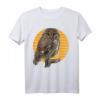 Steinkauz Eulenmotiv Tiermotiv Vogelmotiv Waldtier Natur Eule T-Shirt – Perfekt als Geschenk für Eulen- und Vogel-Liebhaber zum Geburtstag und Weihnachten