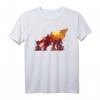 Tiermotiv Silhouette Wolf T-Shirt für Naturliebhaber - Perfektes Geschenk für Geburtstag & Weihnachten