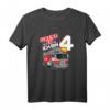 Kinder Feuerwehr Feuerwehrauto Feuerwehrmann T-Shirt zum 4. Geburtstag – Perfekt als Geschenk und Party-Outfit für Feuerwehrliebhaber