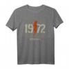 51. Geburtstag Rock n Roll Musik geboren 1972 T-Shirt – Vintage Design für Jubilare, Musiker & Rock Fans