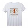 51. Geburtstag Rock n Roll Musik geboren 1972 T-Shirt – Vintage Design für Jubilare, Musiker & Rock Fans