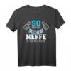 So sieht der beste Neffe der Welt aus T-Shirt – Personalisiertes Familiengeschenk für Neffen zum Geburtstag oder Feiertag