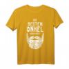 Bester Onkel 2022 Bart Bartträger Patenonkel Geburtstag T-Shirt – Perfektes Geschenk für den coolen Onkel mit Vollbart