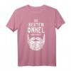 Bester Onkel 2022 Bart Bartträger Patenonkel Geburtstag T-Shirt – Perfektes Geschenk für den coolen Onkel mit Vollbart