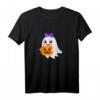 Süßes Halloween-Gespenst Mädchen T-Shirt mit Jack O Laterne - Perfekt für erstes Halloween, Kostüm und Halloween-Feiern