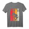 Kinder 8. Geburtstag Retro Scooter Fahrer T-Shirt - Cooles Geschenk für Jungs und Mädchen, Fans von E-Scooter, Tricks & Stunts