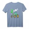 Lustiges Kinder Geburtstag 2 Jahre Landwirt Traktor Trecker T-Shirt – Perfektes Geschenk & Outfit für kleine Landwirte