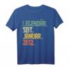 10 Jahre Geburtstag Geschenk - Legendär Seit Januar 2012 Vintage T-Shirt für Jungen und Mädchen