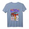 Kinder Geburtstagsshirt 2 Jahre Feuerwehrauto - Lustiges Geschenk für Jungen zum 2. Geburtstag, Geburtstagsparty & Kindergarten