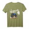 Kinder Monster Truck T-Shirt zum 4. Geburtstag für Jungen & Mädchen – Lustiges Geburtstagsoutfit für Kindergeburtstage, Kindergarten & Spielplatz
