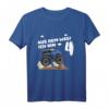 Kinder Monster Truck T-Shirt zum 4. Geburtstag für Jungen & Mädchen – Lustiges Geburtstagsoutfit für Kindergeburtstage, Kindergarten & Spielplatz