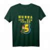 Kinder Hurra ich bin schon 5. Geburtstag Junge Superheld T-Shirt - Lustiges Geschenk für den fünften Geburtstag & Geburtstagsoutfit