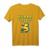 Kinder Hurra ich bin schon 5. Geburtstag Junge Superheld T-Shirt - Lustiges Geschenk für den fünften Geburtstag & Geburtstagsoutfit