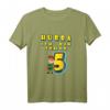 Kinder Hurra ich bin schon 5. Geburtstag Junge Superheld T-Shirt - Lustiges Geschenk für den fünften Geburtstag & Geburtstagsoutfit