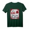 Gebleichter Damen-Pyjama 'Just A Girl Who Loves Christmas' - Lustiges Festtagsoutfit für Damen, Mädchen & Teenager, Perfekt für Weihnachten, Urlaub & Geschenk