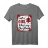 Gebleichter Damen-Pyjama 'Just A Girl Who Loves Christmas' - Lustiges Festtagsoutfit für Damen, Mädchen & Teenager, Perfekt für Weihnachten, Urlaub & Geschenk